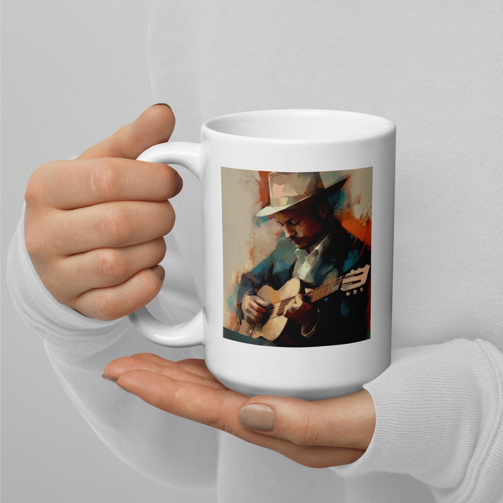 Shredding Showcase White Glossy Mug - Beyond T-shirts