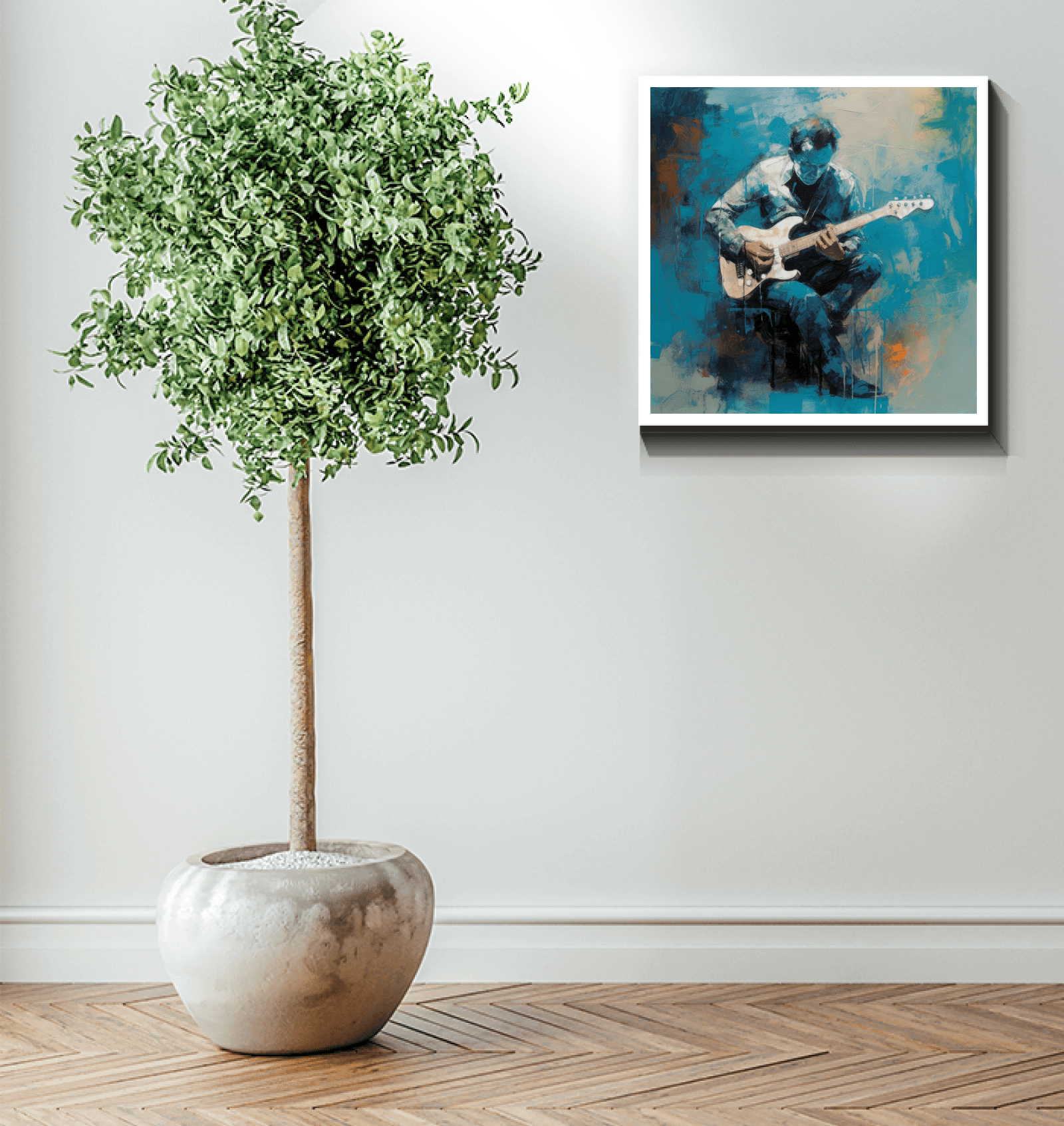 Shredding Solace Wrapped Canvas - Beyond T-shirts