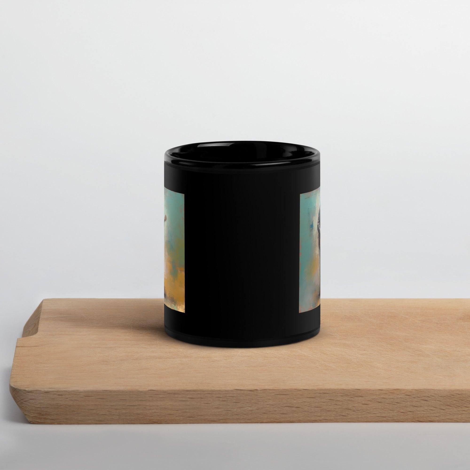 Shredding Supreme Black Glossy Mug - Beyond T-shirts
