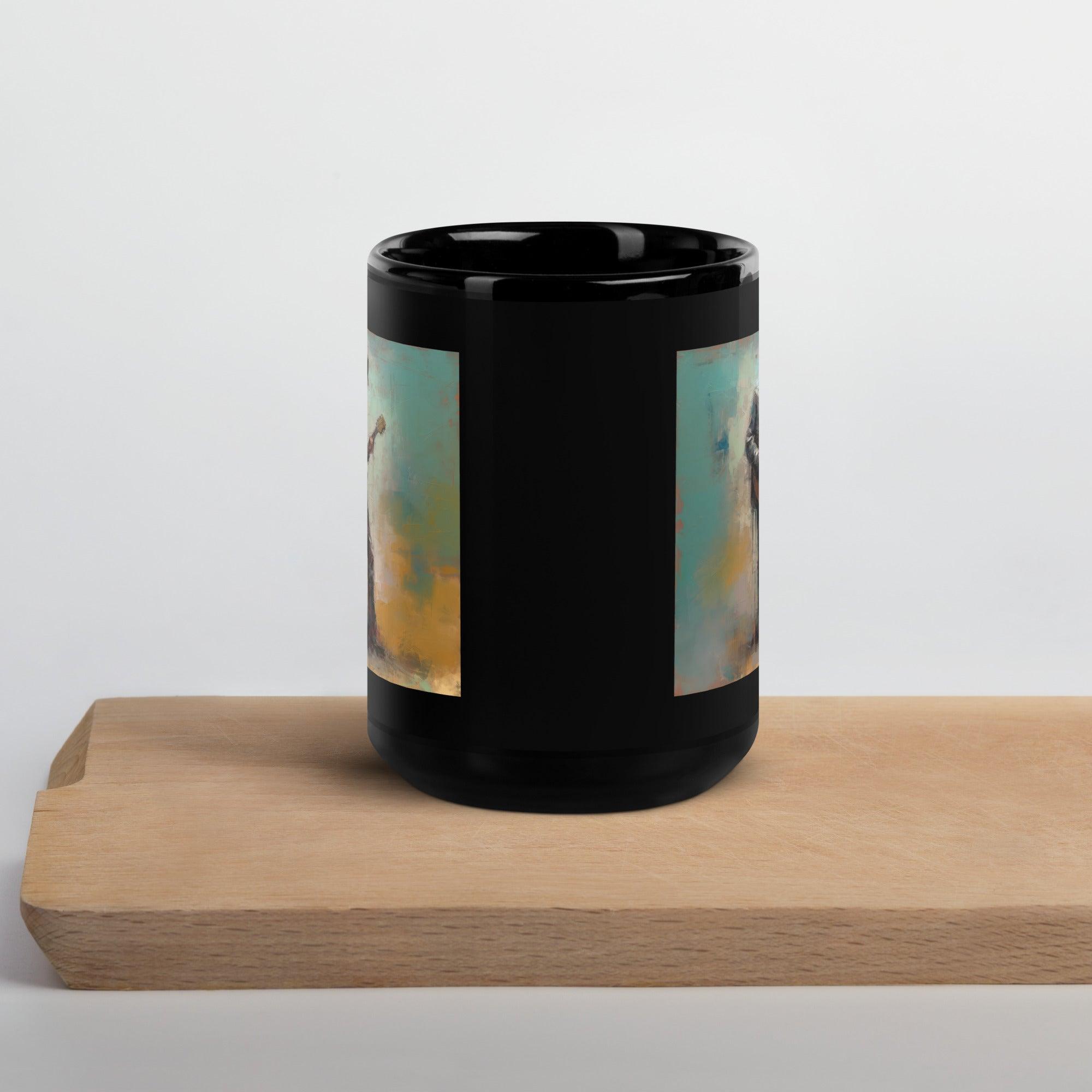 Shredding Supreme Black Glossy Mug - Beyond T-shirts