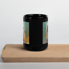 Shredding Supreme Black Glossy Mug - Beyond T-shirts