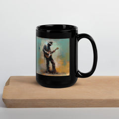 Shredding Supreme Black Glossy Mug - Beyond T-shirts