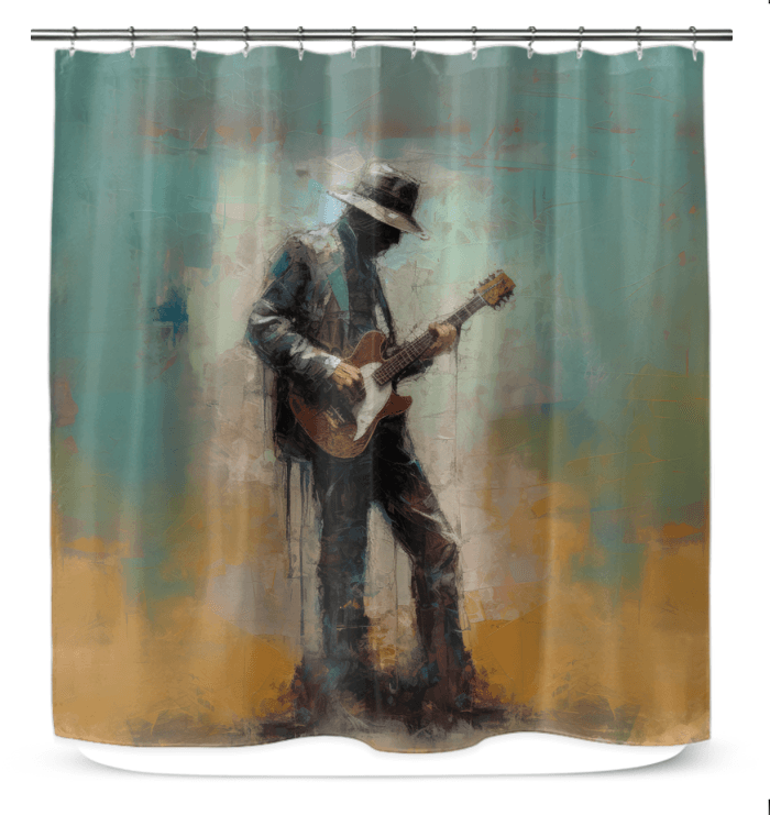 Shredding Supreme Shower Curtain - Beyond T-shirts