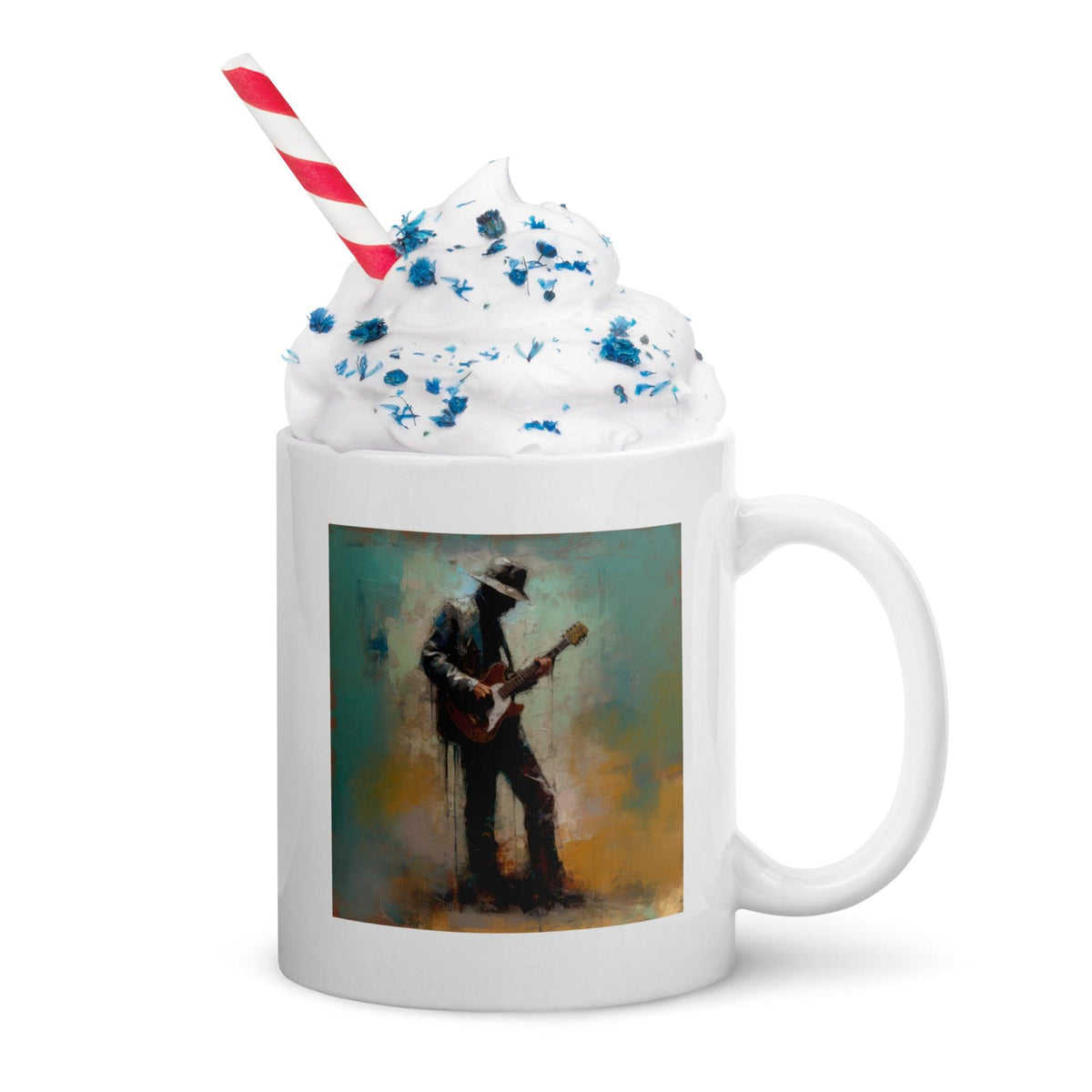 Shredding Supreme White Glossy Mug - Beyond T-shirts