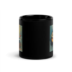 Shredding Symphony Black Glossy Mug - Beyond T-shirts