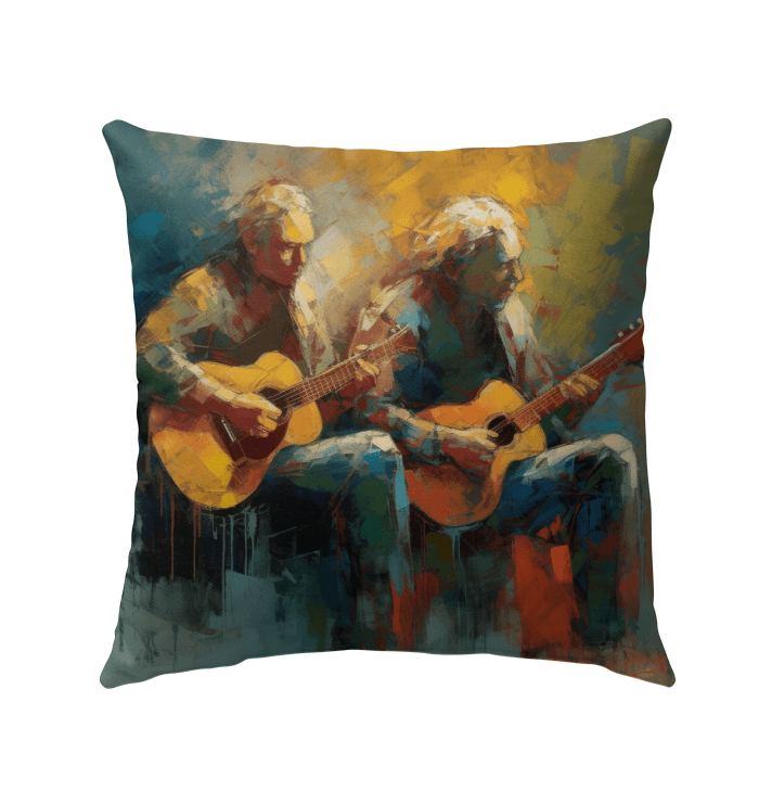 Shredding Symphony Outdoor Pillow - Beyond T-shirts