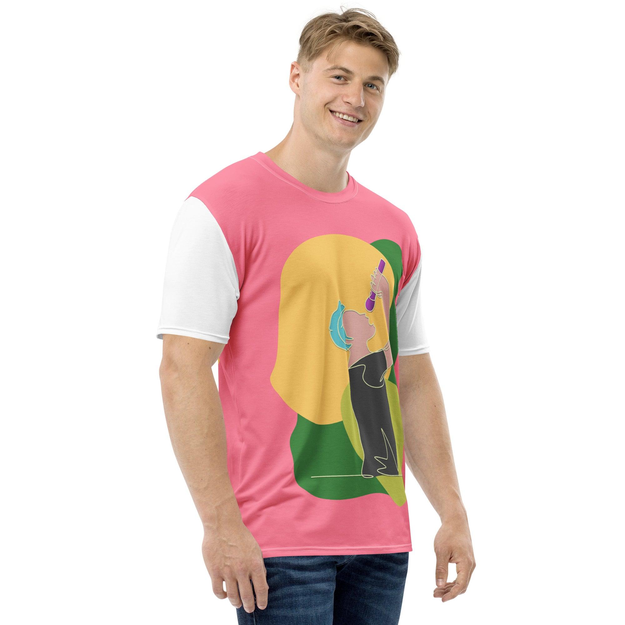 Singing Guy Men's T-Shirt Stylish Design