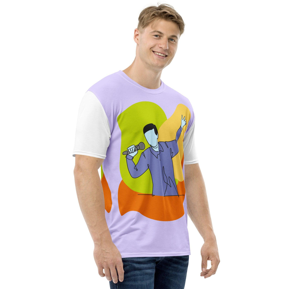 SinginSinging Man Men's T-Shirtg Man Men's T-shirt - Beyond T-shirts