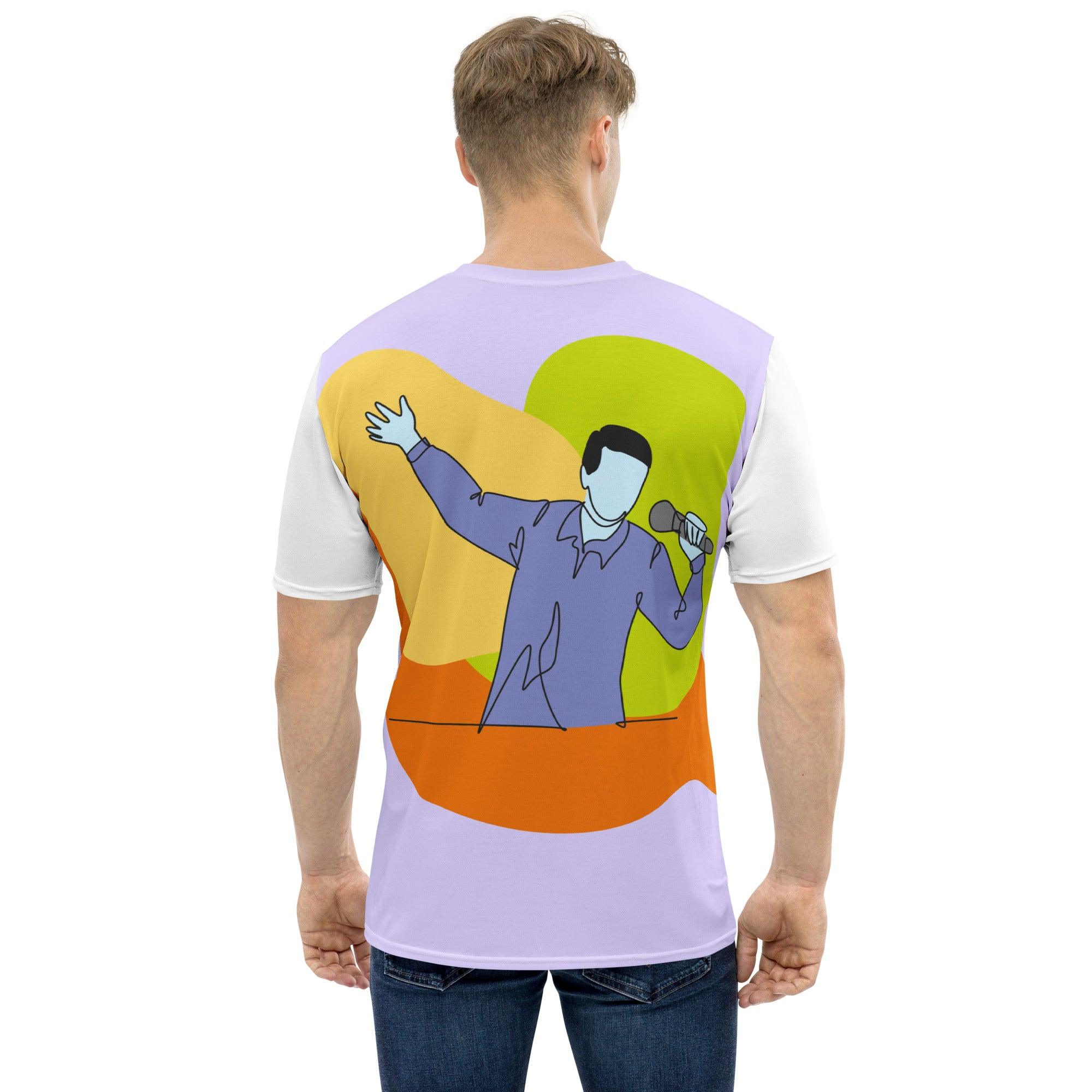 Singing Singing Man Men's T-ShirtMan Men's T-shirt - Beyond T-shirts