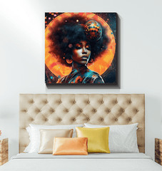 Abstract Sketch Savvy Wrapped Canvas art.