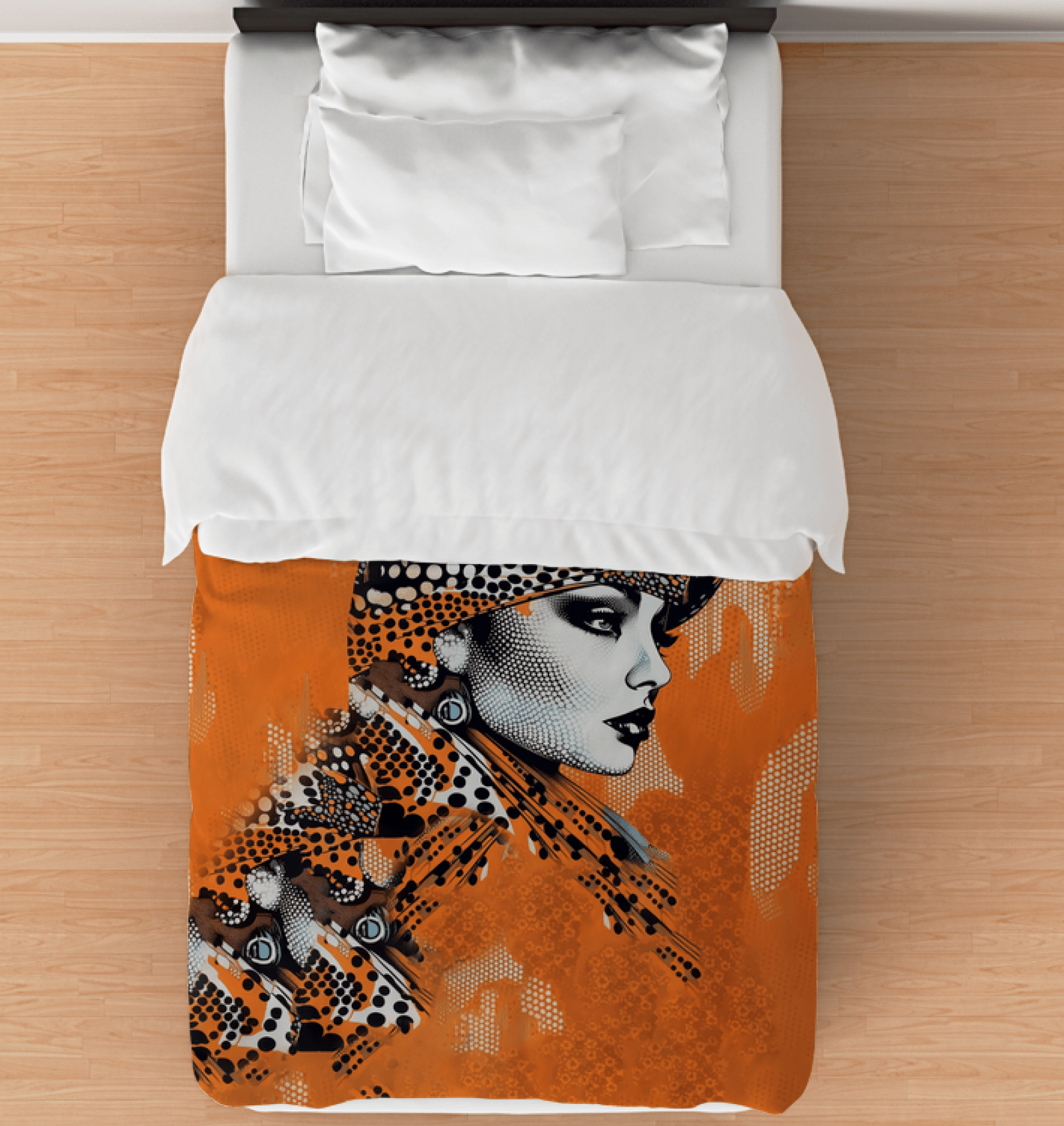 Sketch Simplification Duvet Cover - Bedroom Decor