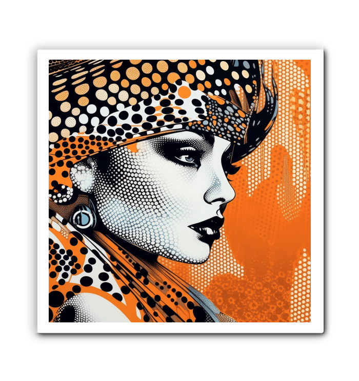Detailed view of sketch simplification on canvas