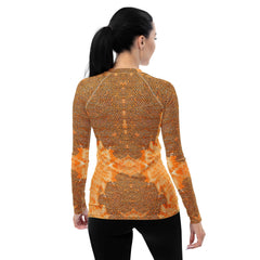 Sketch Symmetry Women's Rash Guard - Beyond T-shirts