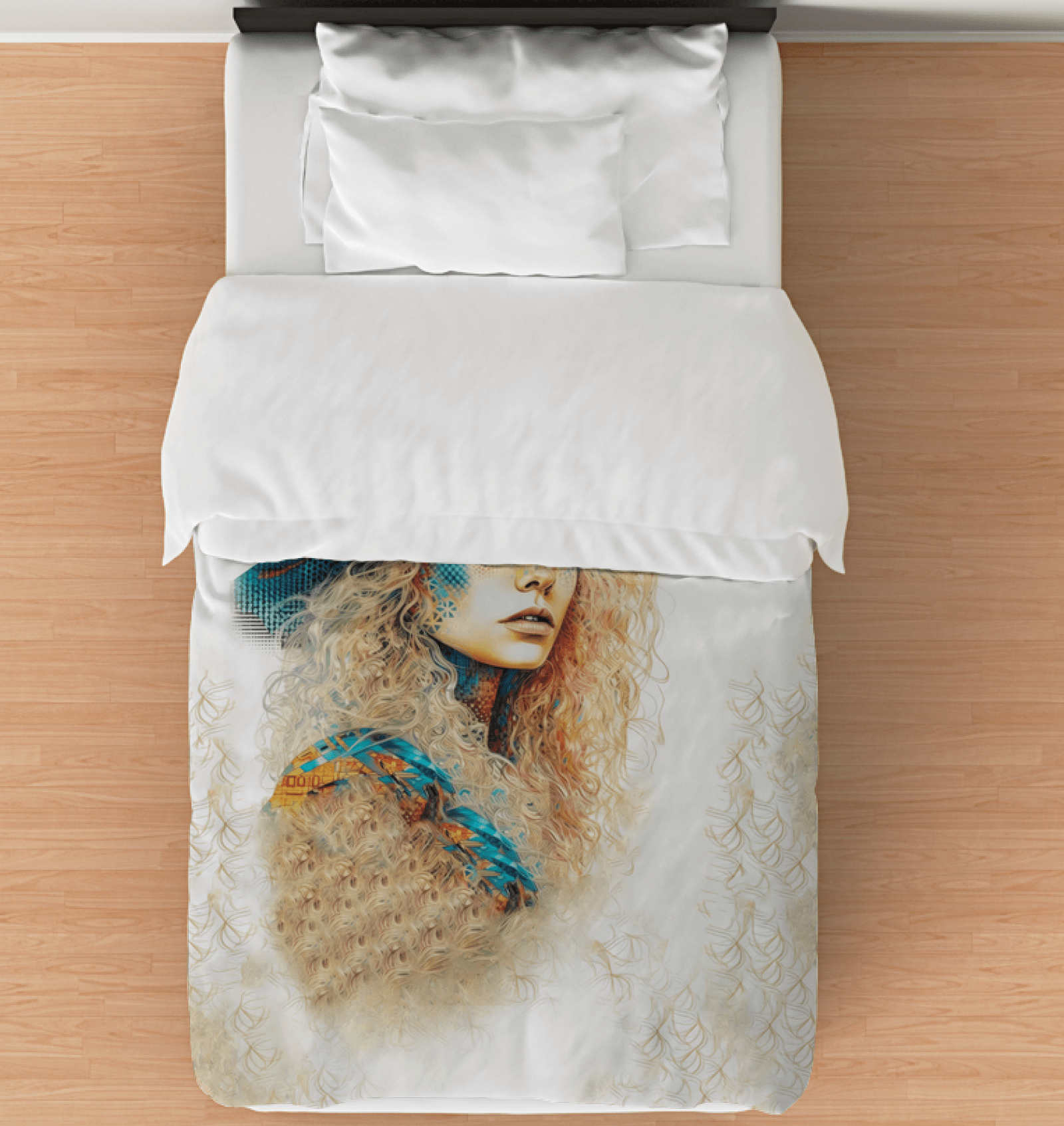 Artistic Duvet Cover - Sketchbook Sensation II