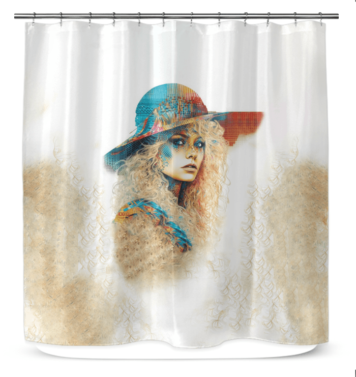 Sketchbook Sensation II Shower Curtain - Beyond T-shirts