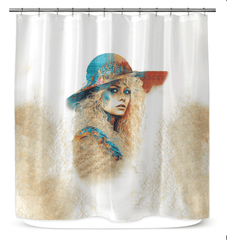 Sketchbook Sensation II Shower Curtain - Beyond T-shirts