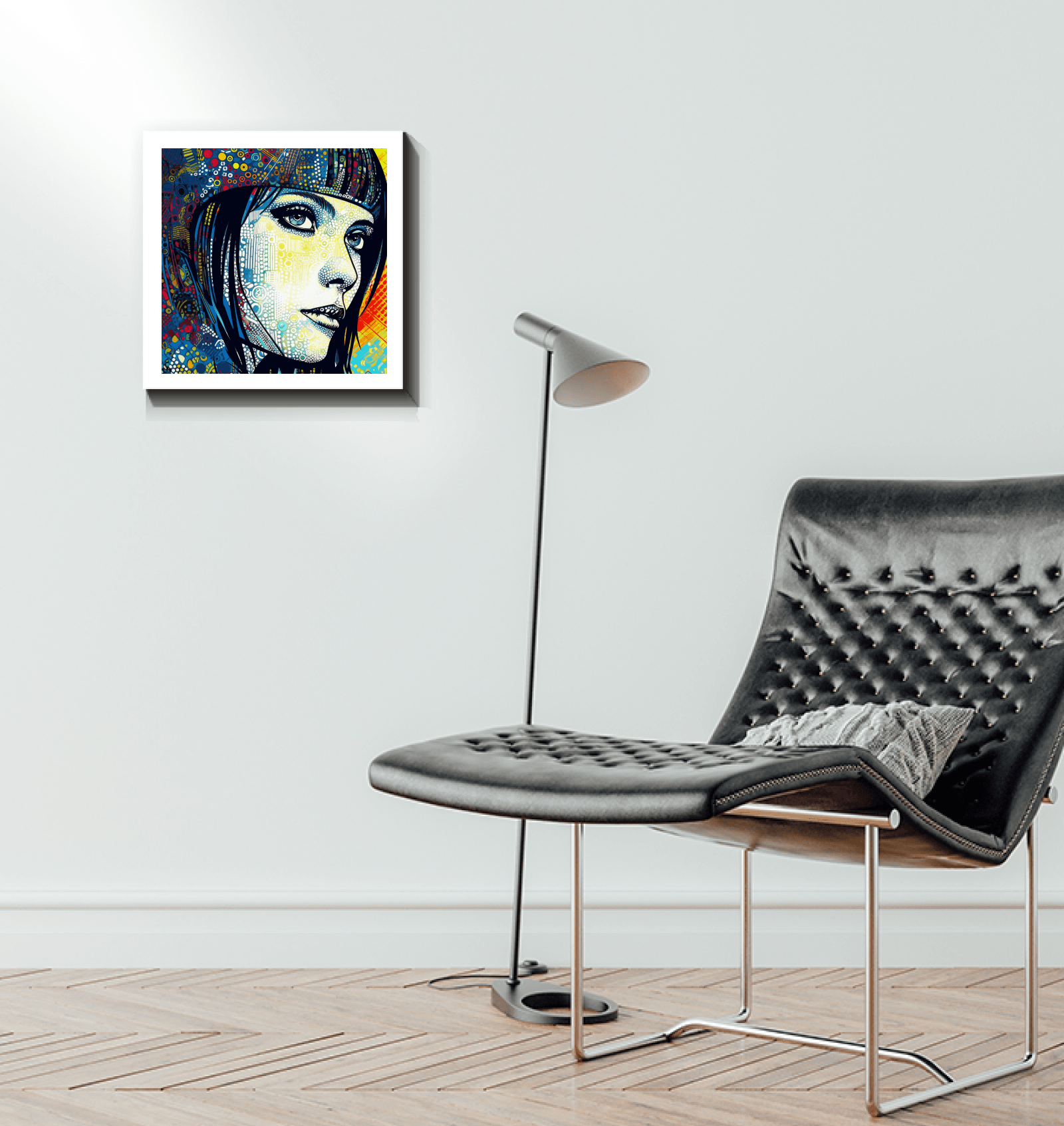 Serene wall canvas in high-quality print.