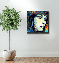 Decorative sketching artwork for peaceful ambiance.