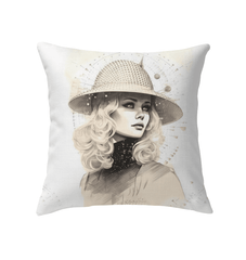 Sketching Spirit Indoor Pillow - Main Product Image