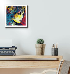 Artistic Sketch Style Canvas for Home Decor.