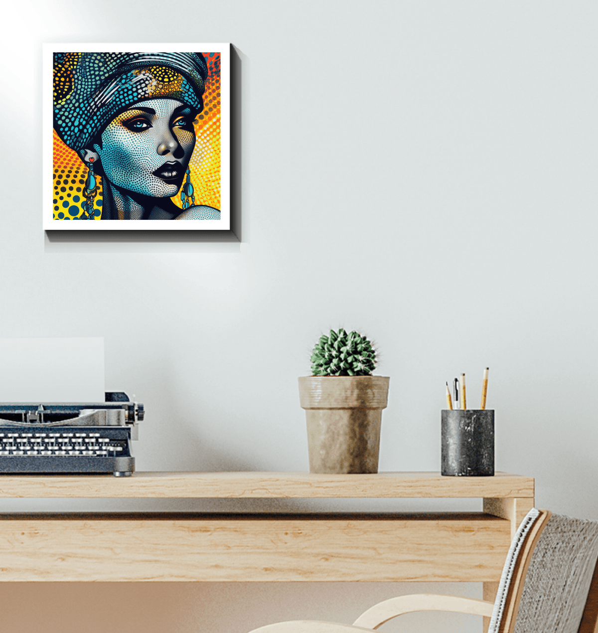 Sketchy Stories Wrapped Canvas - Beyond T-shirts