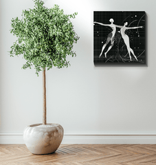 Wrapped Canvas Featuring Ballet Dancer