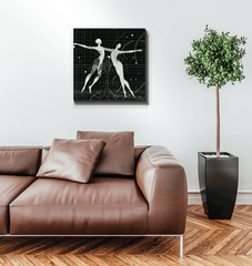 Artistic Ballet Style Living Room Decor