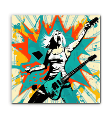 Soul stirring guitar riffs wrapped canvas - Beyond T-shirts