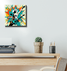 Soul stirring guitar riffs wrapped canvas - Beyond T-shirts