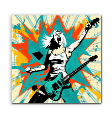 Soul stirring guitar riffs wrapped canvas - Beyond T-shirts