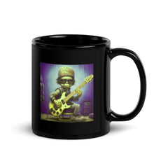 Soulful Solitude Black Glossy Mug - Beyond T-shirts