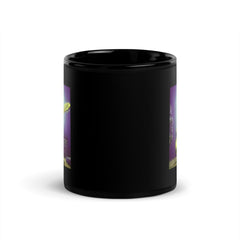 Soulful Solitude Black Glossy Mug - Beyond T-shirts