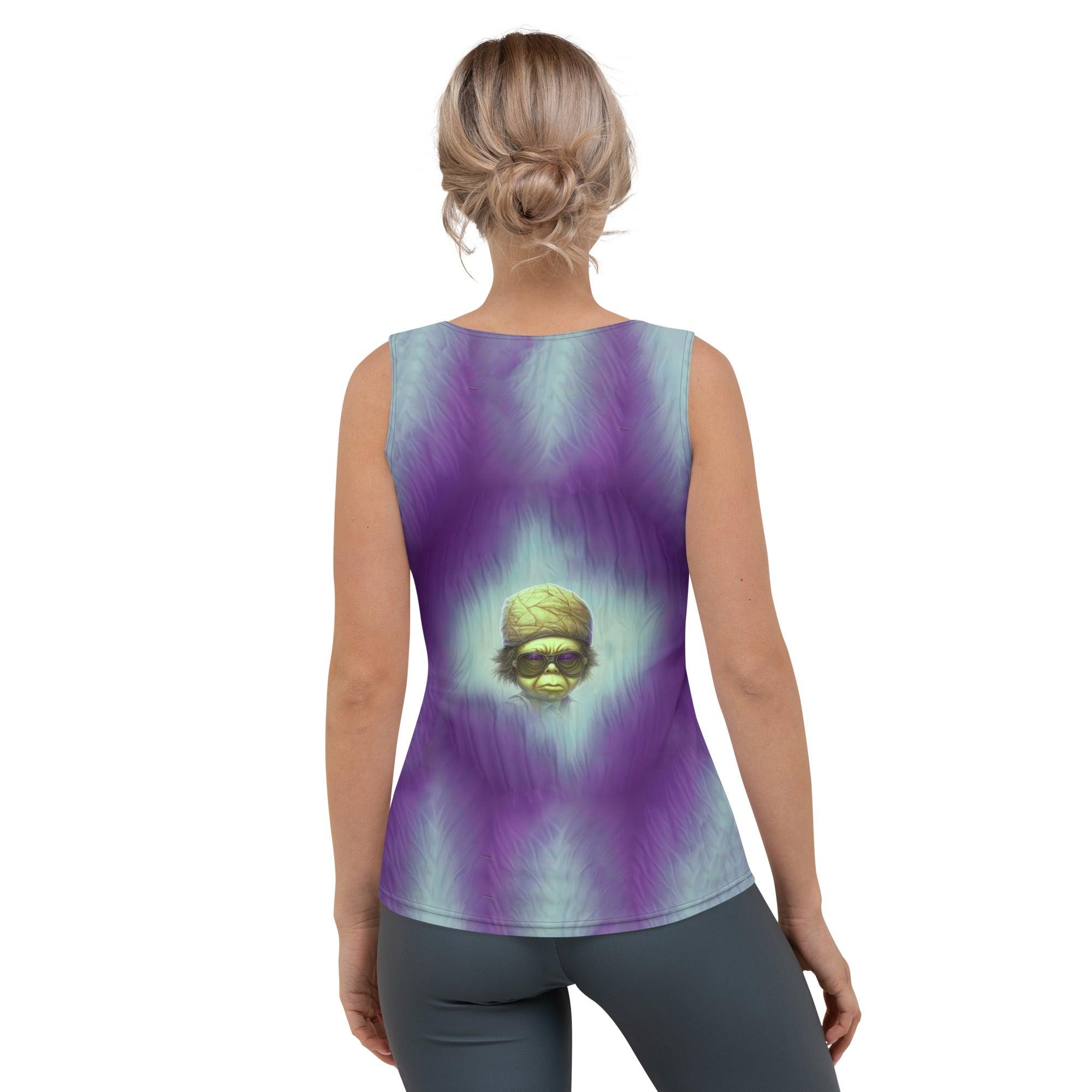 Soulful Solitude Sublimation Cut & Sew Tank Top - Beyond T-shirts