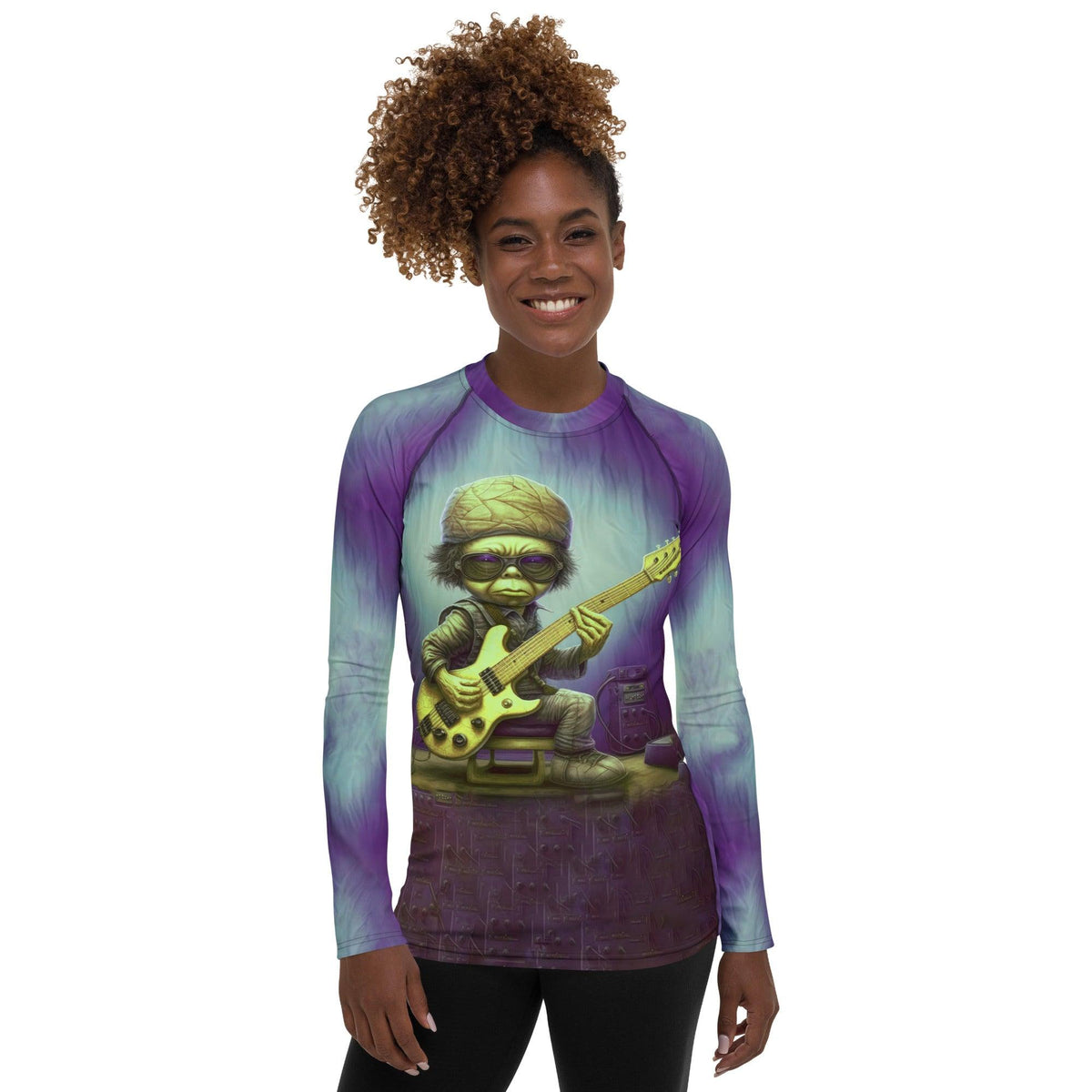 Soulful Solitude Women's Rash Guard - Beyond T-shirts