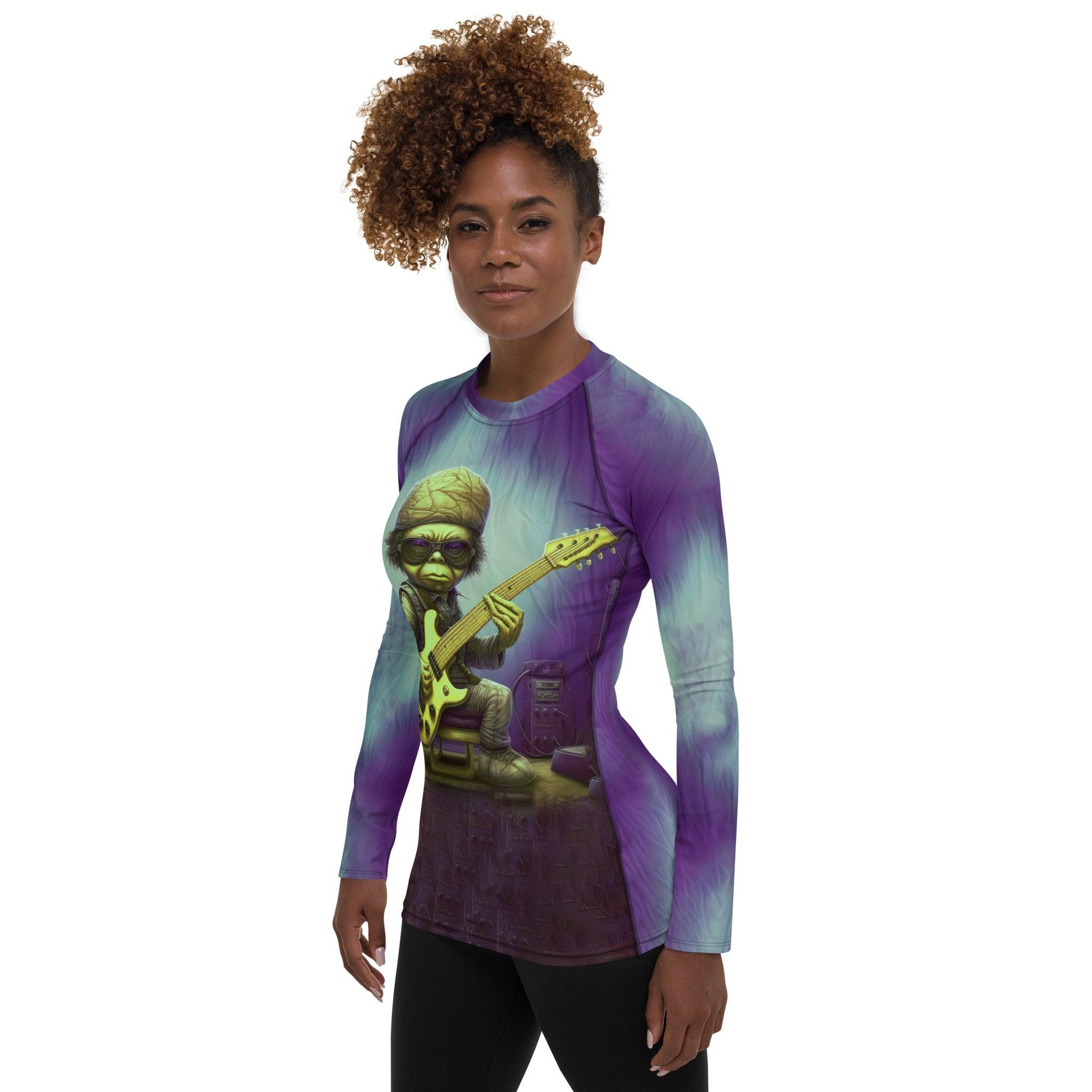 Soulful Solitude Women's Rash Guard - Beyond T-shirts