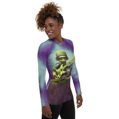 Soulful Solitude Women's Rash Guard - Beyond T-shirts