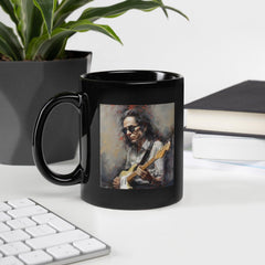 Soulful Soundscape Black Glossy Mug - Beyond T-shirts