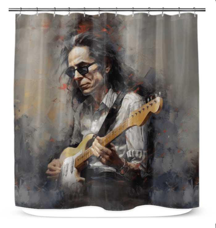 Soulful Soundscape Shower Curtain - Beyond T-shirts