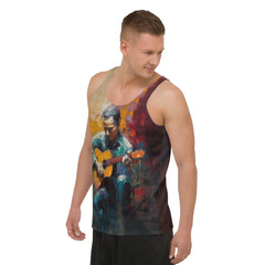 Soulful Strokes Men's Tank Top - Beyond T-shirts