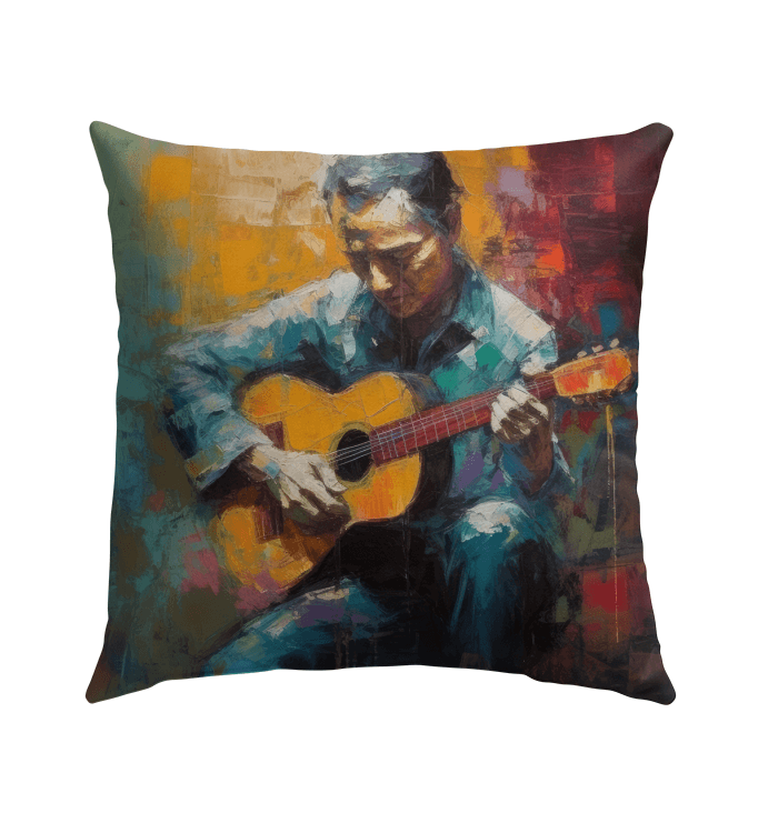 Soulful Strokes Outdoor Pillow - Beyond T-shirts