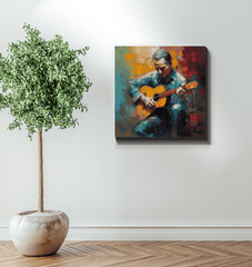 Soulful Strokes Wrapped Canvas - Beyond T-shirts