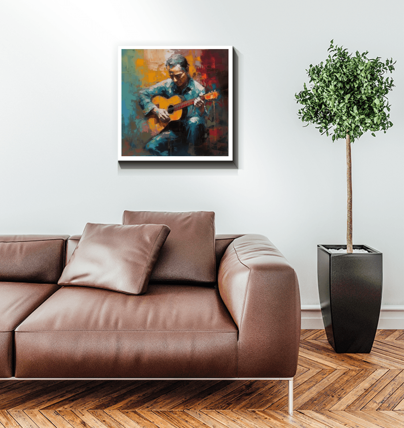 Soulful Strokes Wrapped Canvas - Beyond T-shirts