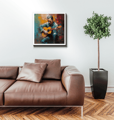 Soulful Strokes Wrapped Canvas - Beyond T-shirts