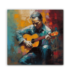 Soulful Strokes Wrapped Canvas - Beyond T-shirts