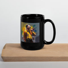 Sound Sanctuary Black Glossy Mug - Beyond T-shirts