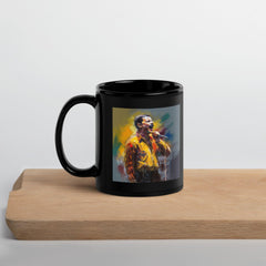 Sound Sanctuary Black Glossy Mug - Beyond T-shirts