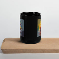 Sound Sanctuary Black Glossy Mug - Beyond T-shirts