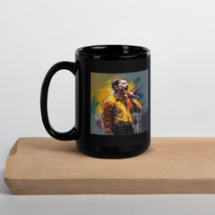 Sound Sanctuary Black Glossy Mug - Beyond T-shirts