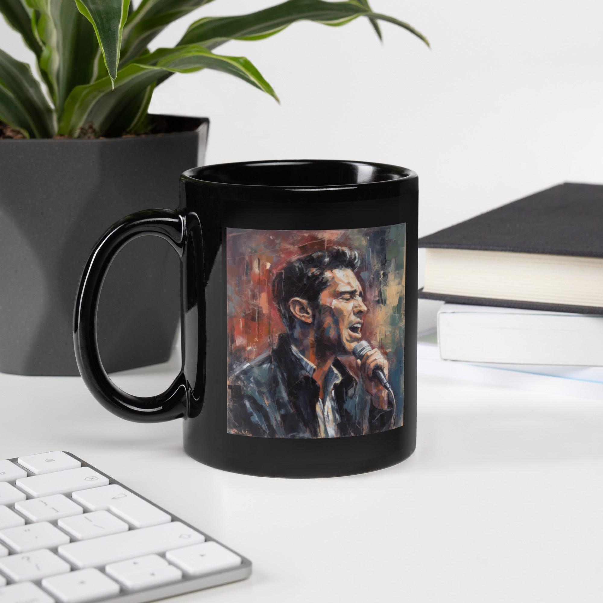 Sound Symphony Black Glossy Mug - Beyond T-shirts