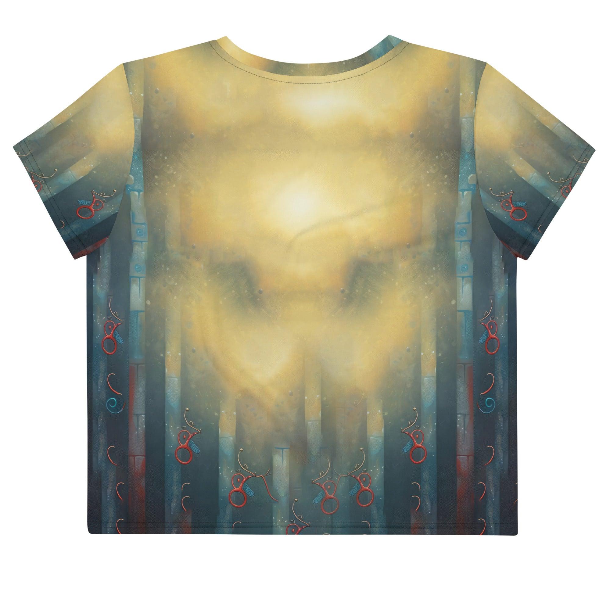 Sovereign Assemblages All-Over Print Crop Tee - Beyond T-shirts